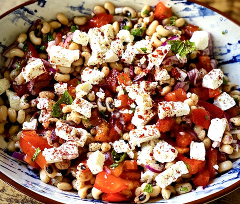 Black Eyed Bean Salad