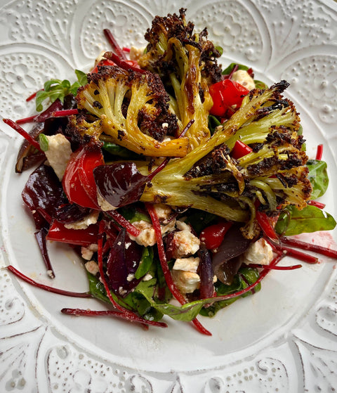 Sweet Stem Cauliflower Salad