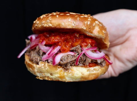 Turkish Pulled Lamb Slider Recipe