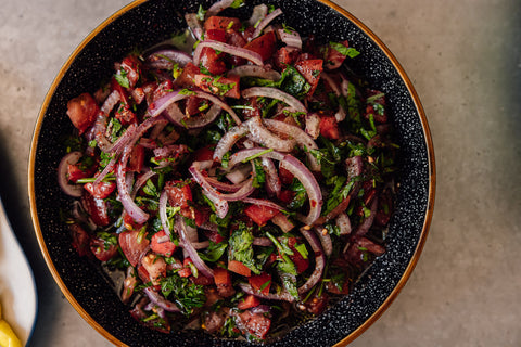 Herby Tomato & Onion Salad