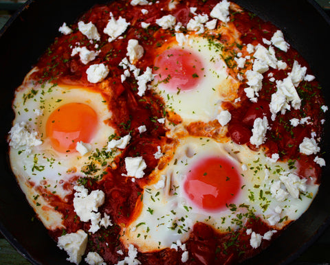 Shakshuka with a kick