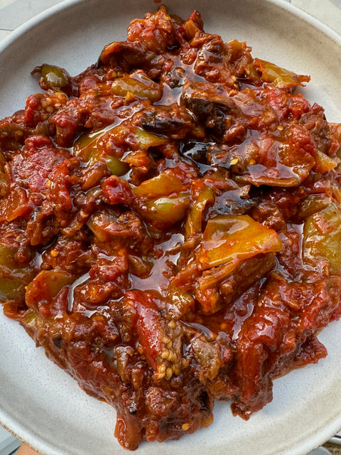 Soslu Patlican - Saucy Stewed Aubergine