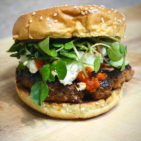 Turkish Lamb Burger